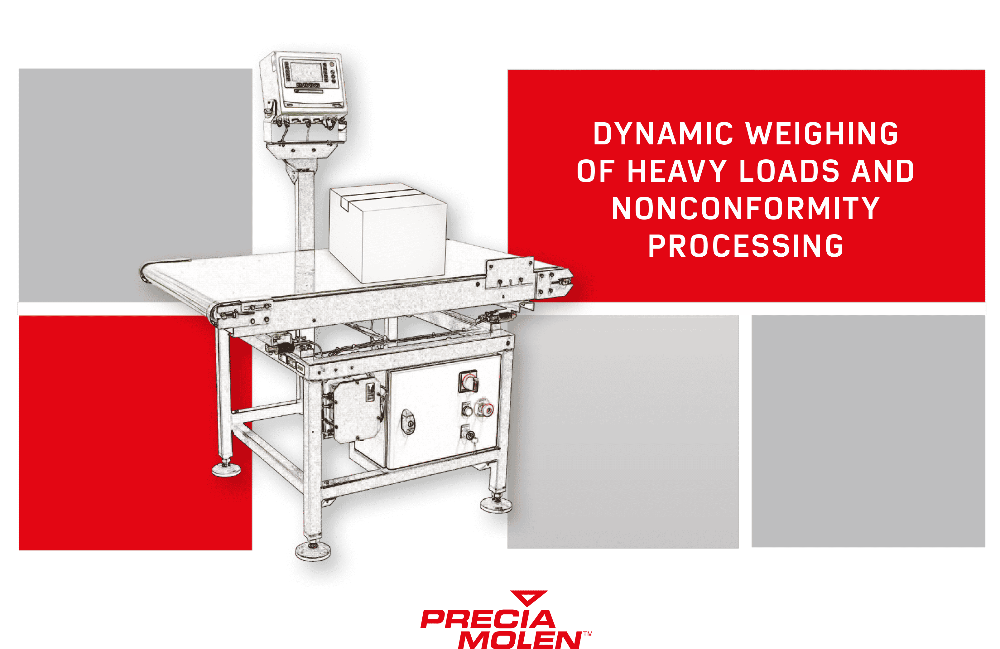 Dynamic Weighing of Heavy Loads and Processing of Nonconformities
